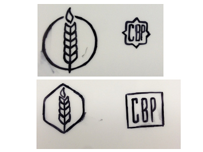 Collective Brewing Project - Symbol/Mark Sketch 1