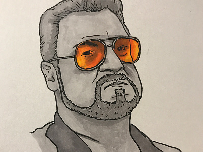 Inktober - Walter Sobchak