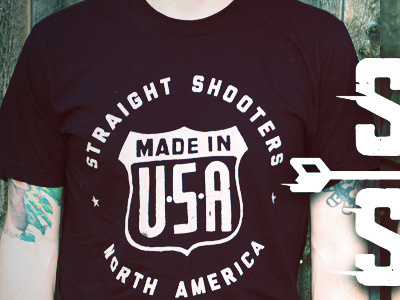 Shirts are done! made in usa shirts