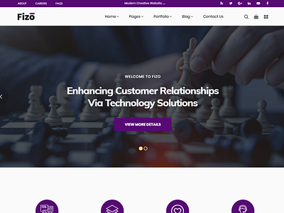 Fizo - Creative MultiPurpose HTML5 Template