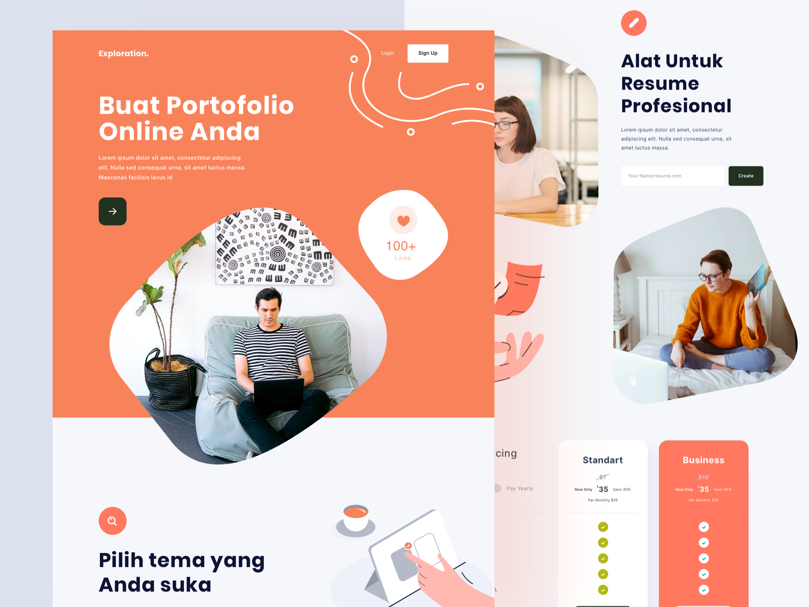 Creating Online Portofolio - Exploration by Dindra Desmipian for ...