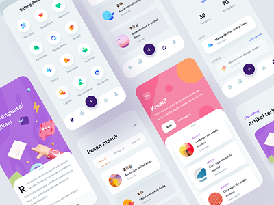 Job App UI & Icon Exploration