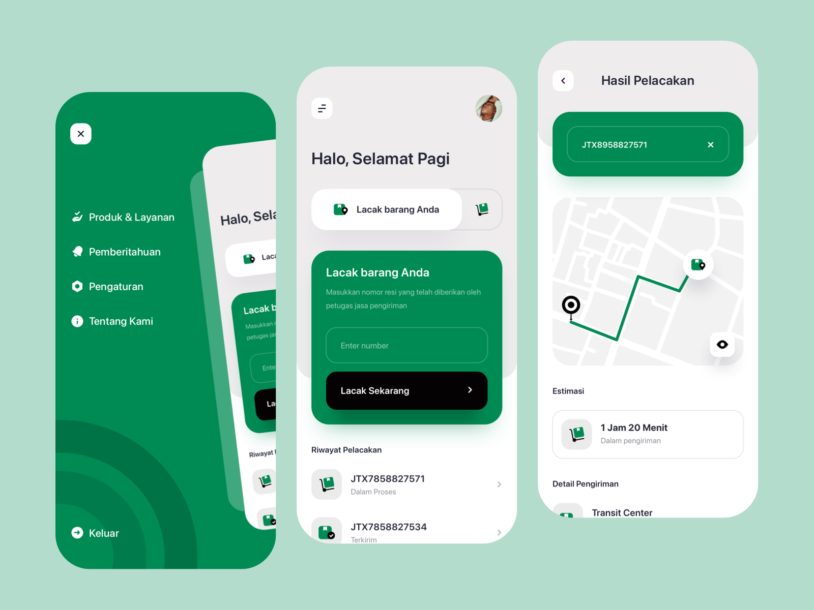 Tracking App - Exploration by Dindra Desmipian on Dribbble