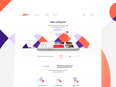 Exploration landing page