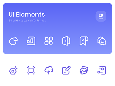 Icon - Ui Elements icon icon design icon set icons icons pack stock ui ui element uidesign