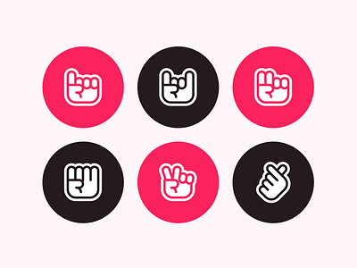 Hands icons - Exploration