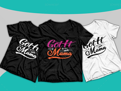 Mama Typography T-Shirt Design