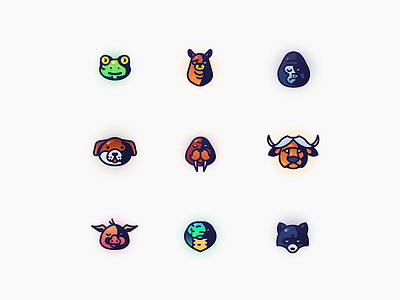 Animal Head Icons