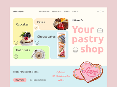 Pastry shop concept