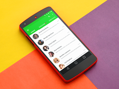 Chat For Nexus 5 chat interface