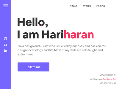 Portfolio chennaidesigner minimalism portfolio