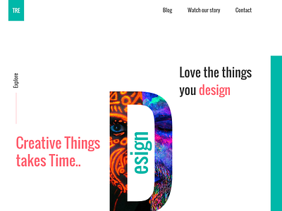 Design Blog blog design dual minimalistic passion