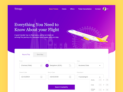 Travel Landing Page