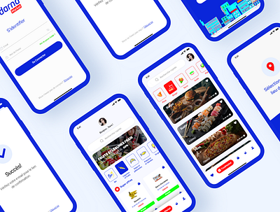 Grocery & Food market App app design ecommerce food fruits groceries list market marketplace morocco online products screen shopping store ui user experience ux