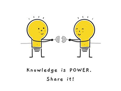 Knowledge is Power. Share it!