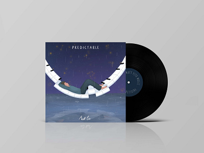 Artwork for Predictable artwork design graphic design illustraion illustration music music artwork predictable single artwork ui ui design uidesign