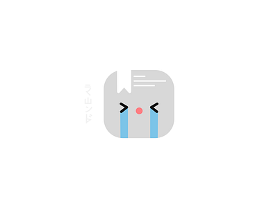 Crying app icon