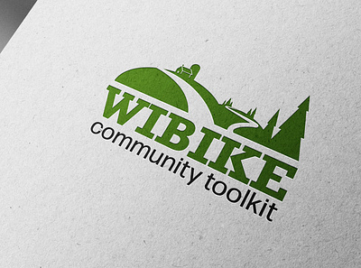 WiBike Community Toolkit​ Logo 2d design graphic design logo