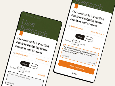 📚 Goodreads redesign [Track your reading progress] app book neubrutalism ui ux