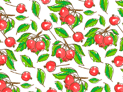 Apple Pattern apple pattern sketch