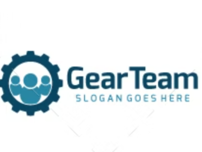 Gear Team Logo 3d animation app branding design graphic design illustration logo ui vector