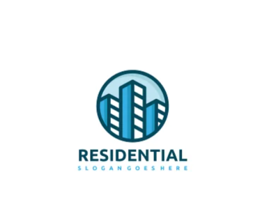 Residential Logo 3d animation branding design graphic design illustration motion graphics ui ux vector