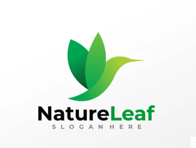 Nature Leaf Logo animation branding design graphic design illustration ui ux vector