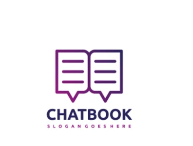 Chat book Logo 3d animation branding design graphic design illustration logo ui vector