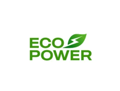 Eco Power Logo 3d animation design graphic design illustration logo ui
