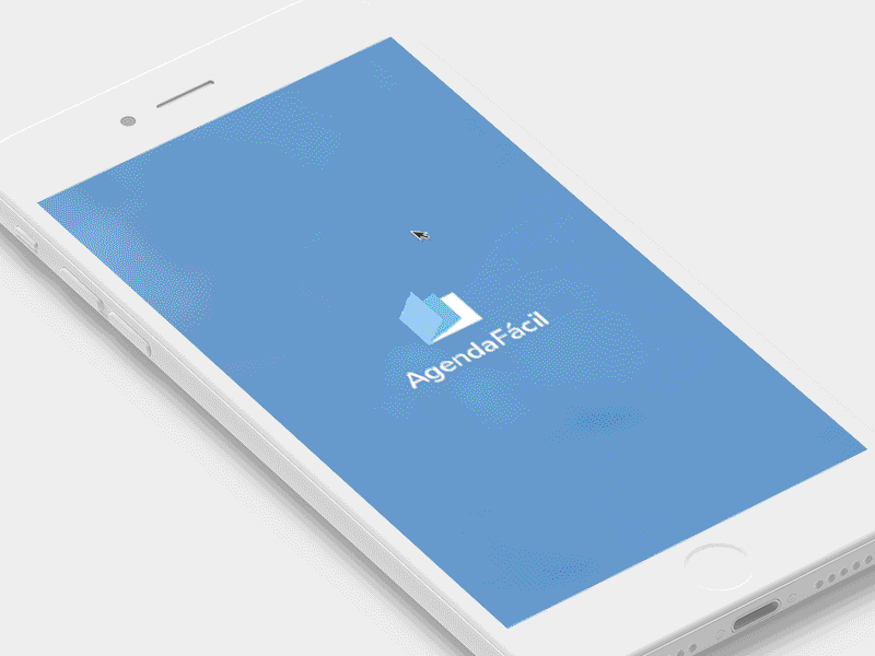 Agenda Fácil - Login design login mobile
