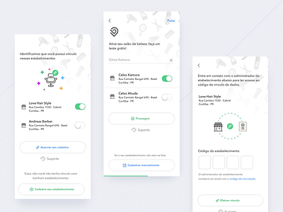 Onboarding - Beauty Date Manager beautydate clean design mobile ui