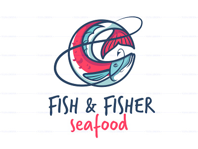 Logotype for seafood restaurant