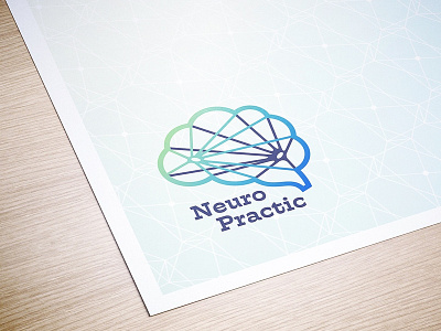 logo for psychologist brains branding design logo logotype neurons psychology symbol vector