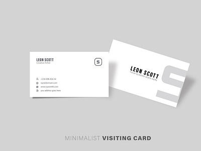 Minimalist Visiting Card