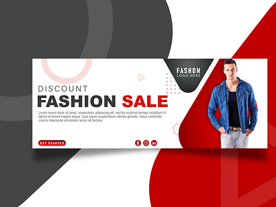 Web Banner for Fashion Sale