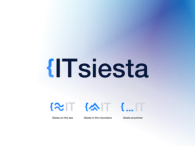IT-Siesta logo design