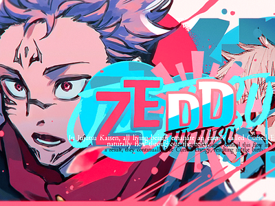 Anime Social Media Header - Jujutsu Kaisen