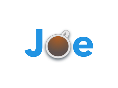 Joe. avenir next coffee design illustration logo vector