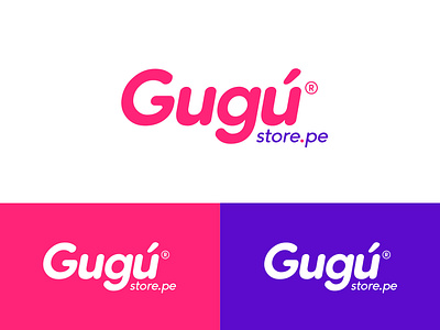 Gugú store® - Logo baby bebe branding design graphic design logo logos