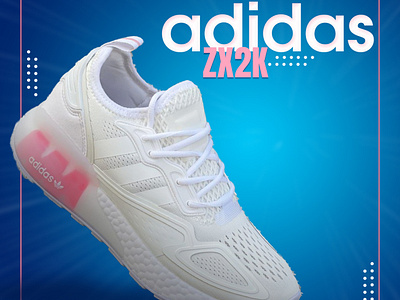 Shoes | Adidas advertising banner branding design graphic design social media