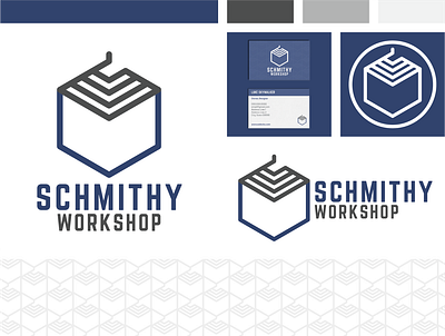 Schmithy Workshop Brand Identity branding design graphic design logo typography vector