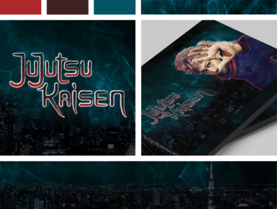 JuJutsu Kaisen TV Pitch Deck branding design graphic design illustration logo pitch deck television pitch deck tv pitch deck