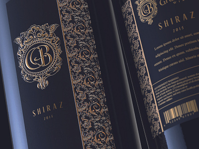 Grand Benton Wine label luxury packaging wine