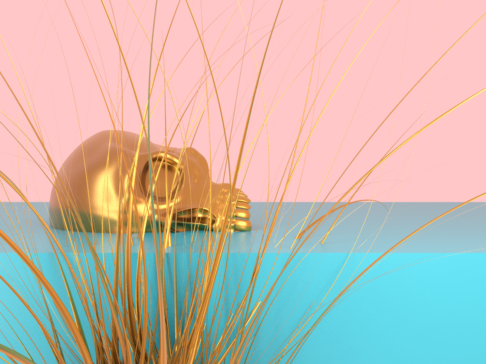 Frozen Gold Render 91 by Michael Rappaz on Dribbble