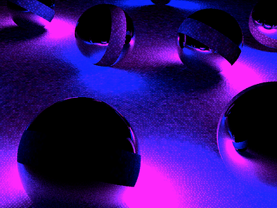 Glowing - Render #20 100days 3d c4d everyday neon night render