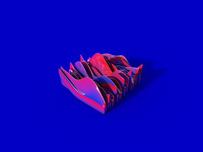 Waves - Render #30 100days 3d c4d cinema 4d design everyday isometric render wave