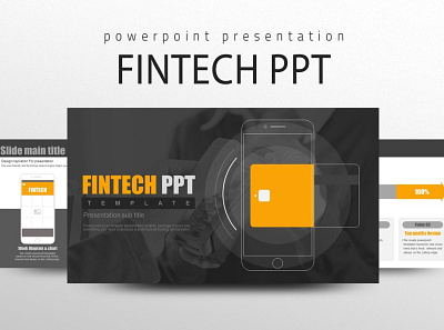 Fintech PPT #01 app branding design graphic design illustration logo typography ui ux vector