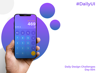 #DailyUI - #004 dailyui design ui