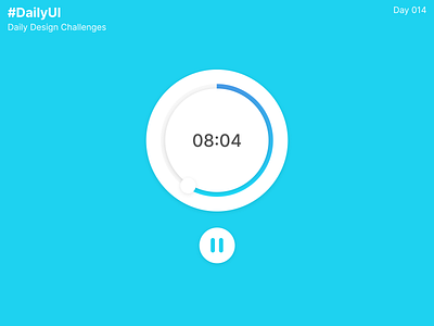 #DailyUI - #014 - Countdown Timer