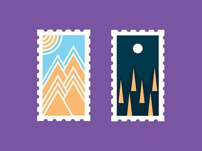 Postage Stamp illustration postage stamp